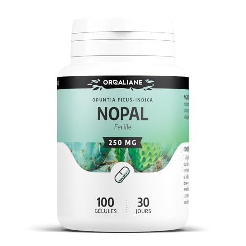 Nopal 250 mg - 100 gélules - Orgaliane