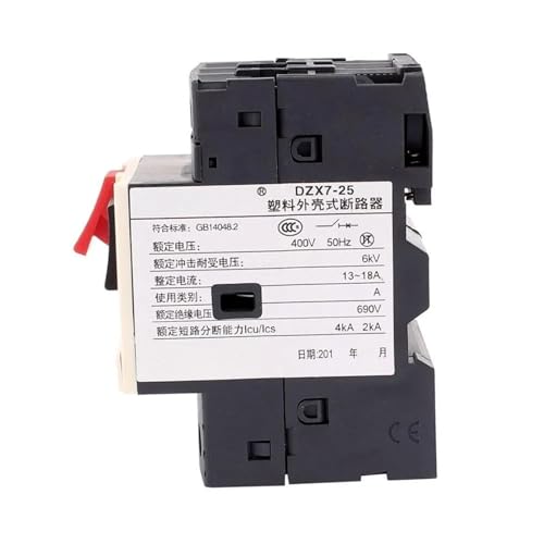 Disjoncteur moteur tripolaire DZX7-25 protégeant vos installations de 4 à 32A - 2