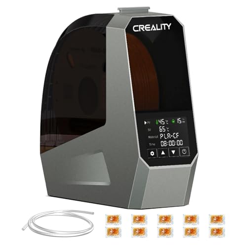 Image of 2025 Official Space Pi Filament Dryer Upgrade, 3D Printer Filament Dry Box with 360 PTC Fast Heating, 3.7'' LCD Touch Screen, One Key Set Filament dehydrator Fits 1.75 /2.85mm PLA PETG ABS