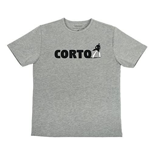 T-Shirt Corto Maltese gris chiné en taille M, collection officielle 2022
