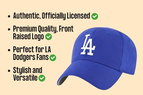 Gorra deportiva ajustable azul con logo de equipo miniatura 6
