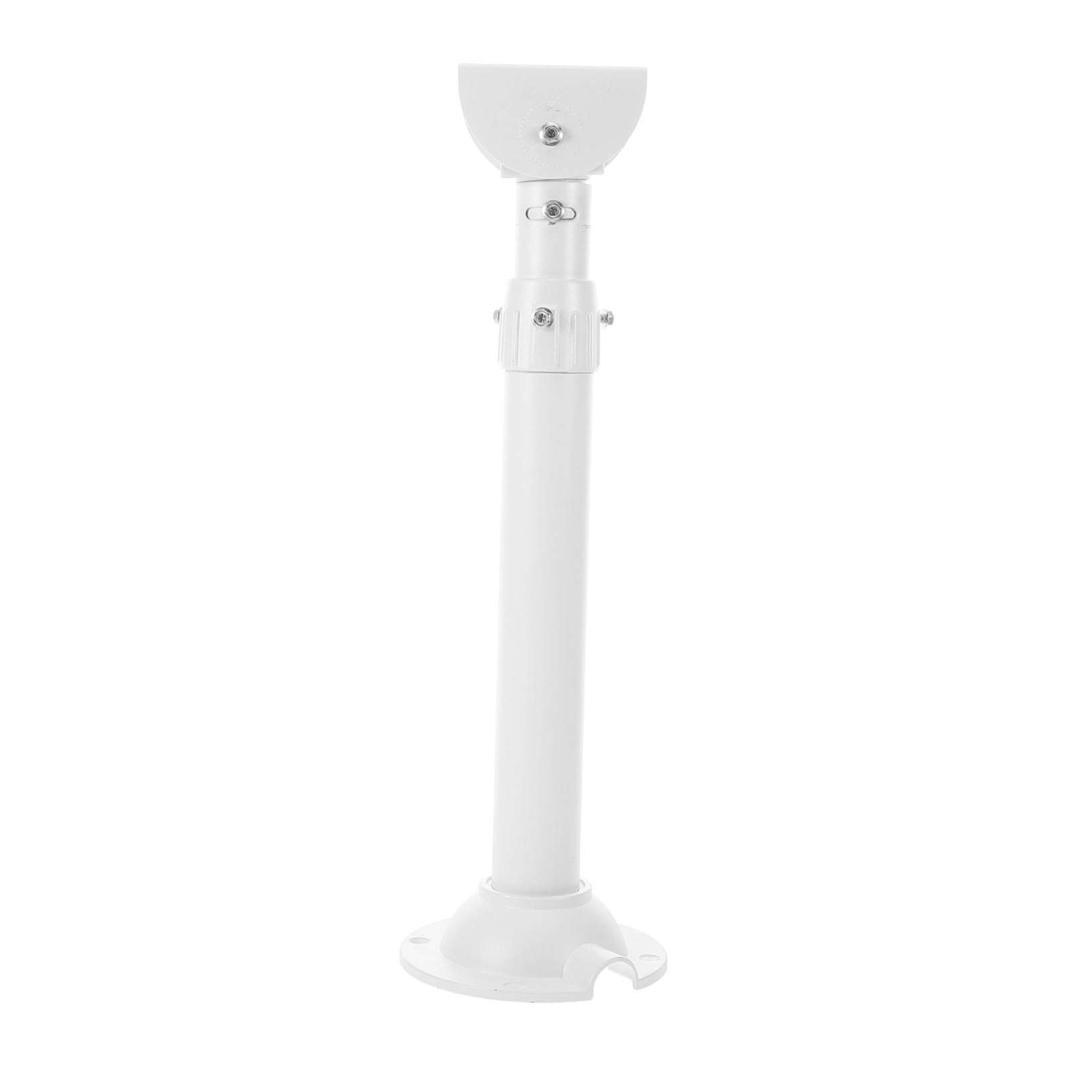 Soporte de Montaje para Cámara de Seguridad y Exterior, Bastidor Ajustable de Aleación de Aluminio (30-60 Cm), Compatible Cctv, Rotación 360°, Adecuado para Interior y Exterior,
