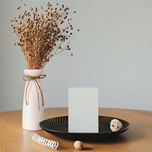 Jarrón de Cerámica, Jarrón de Mesa en Estilo Minimalista Moderno, Decoración del Hogar para Chimenea, Dormitorio, Cocina, Sala de Estar, Centro de Mesa, Escritorio - imagen 9