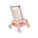 Janod, Candy Chic, Passeggino, in Legno, per Bambole e Pupazzi Fino a 42 cm, 3 Accessori, Accessori Bambole, A Partire da 18 Mesi, J05890