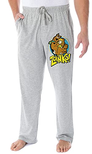 Scooby Doo Men's Shaggy And Scooby-Doo Zoinks! Loungewear Sleep Bottoms Pajama Pants