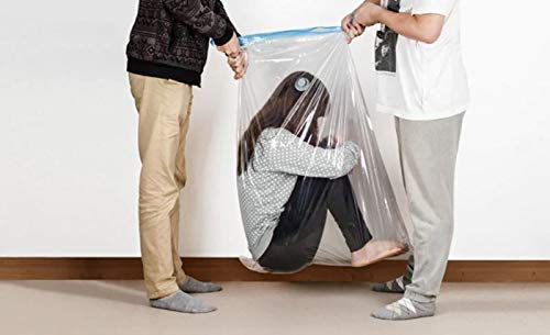 10 Saco Guardar Roupa À Vácuo 05 Grande + 05 Jumbo Western