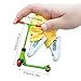 Finger Scooter – Alloy 8.5x8.5cm | Finger Scooter Set | Fingers Board Accessories for Kids Teens Fun Playroom Decor and Skill Development