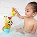 YOOKIDOO Water Snail – Baby Bath Toy Garden Theme – Bath and Shower Game – Watering Can, Snail, Flowers, Water Mill – Baby Gift from 18 Months, Small