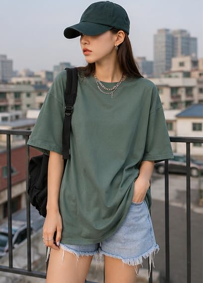 Image of London Hills Women's Cotton Loose T-Shirt