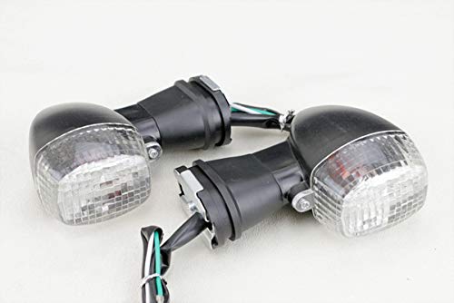 Amazon | クリアウインカー2個セット フロント ZXR250 ZXR400 ZXR750白