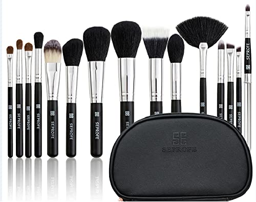 Pinceaux de maquillage en U SEPROFE pour votre routine beauté quotidienne à la maison