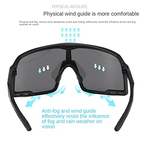 Man fietsen bril mannen vrouwen sport zonnebril UV400 MTB Fietsrijden Fietsen Goggles Eyewear Mountain Bicycle Sunshade… - Image 4