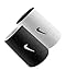 Nike Premier Home and Away Doublewide Wristbands (Black/White, Osfm)