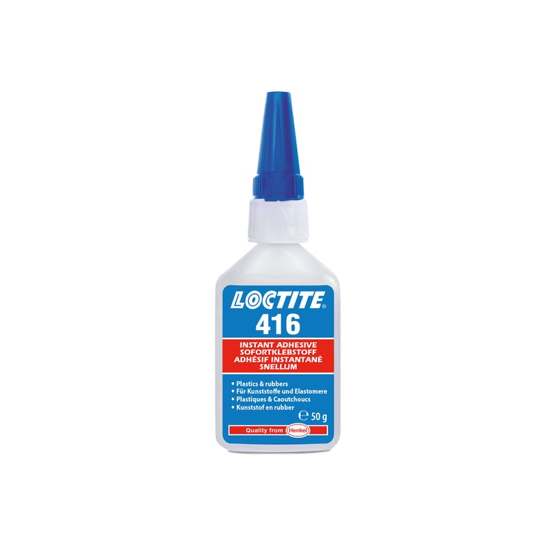 Henkel - Loctite 416 Bo 50G Epig Adhesivo Instantáneo Plásticos, Fijación Lenta