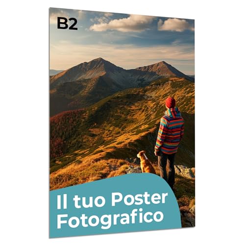 Cimpress Poster personalizzato con foto o testo, stampa artistica da