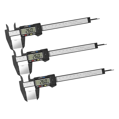 Pied à coulisse numérique outil de mesure électronique 150 mm à grand écran