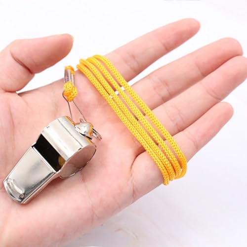 Silbato profesional para árbitros deportes naranja pack de 5 miniatura 5