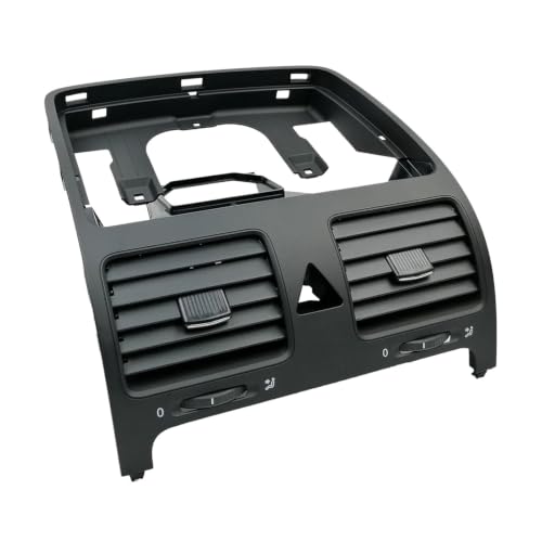 Grille de climatisation centrale pour Golf 5 et Rabbit tableau de bord noir
