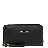 20 x 2 x 10.5 cm LANCASTER Portefeuille zippé Noir