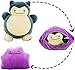 AOOPOO Jumbo Snorlax Peluche Modificabile Due Stile Morbido Farcito Giocattolo 32 cm Bambola Figura Cuscino Regalo per Bambini