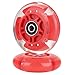 AOWISH 2-Pack Light Up Scooter Rear Wheels 80mm Flash Flashing Inline Skates Replacement Wheel with Bearings ABEC 9 for Adjustable 3-Wheel Kick Scooters (Red)