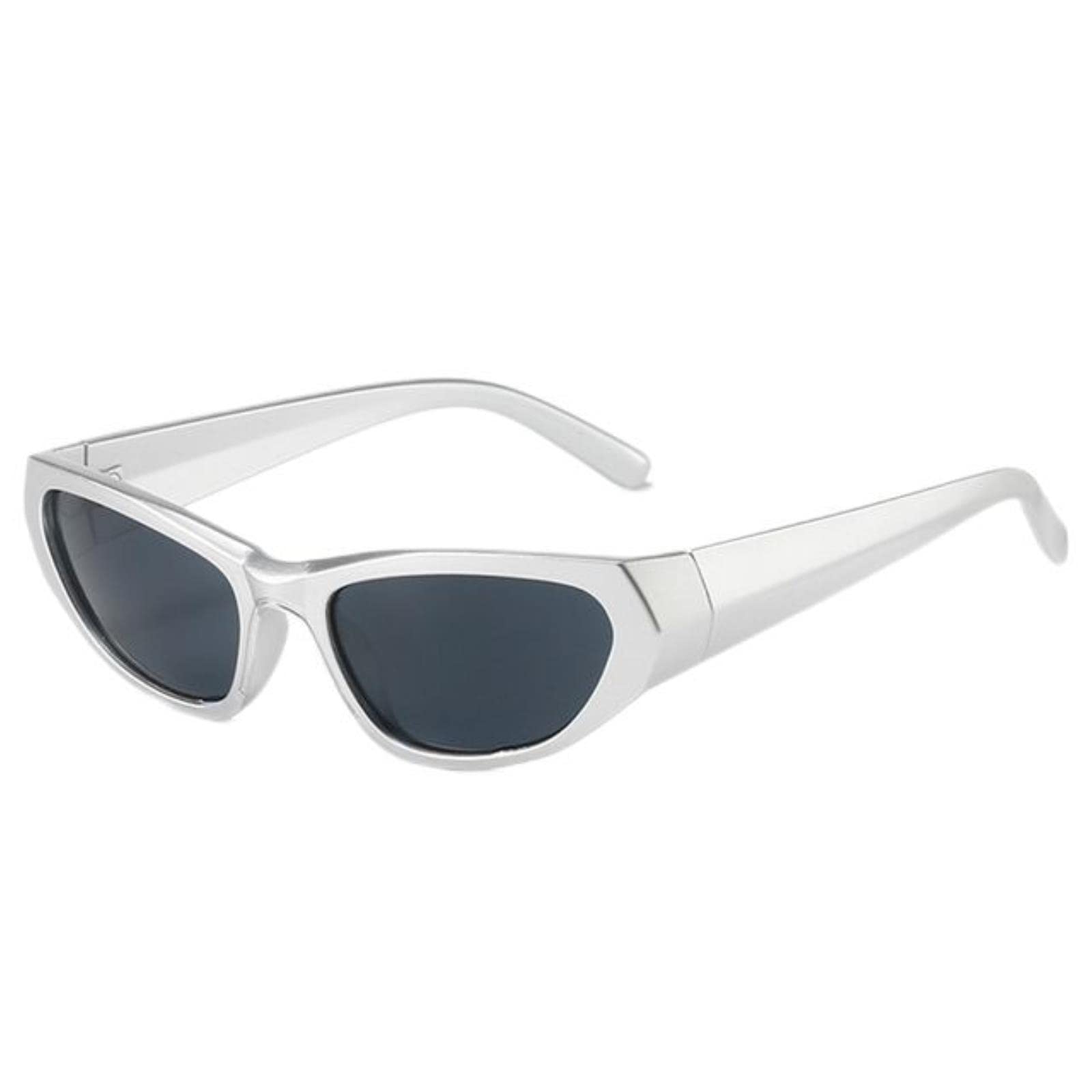 vfdaSWQQ Cycling Goggles, Men Outdoor Bicycle Cycling Sports Sunglasses Women Vintage Shades Fashion Punk Goggle Eyewear-D7