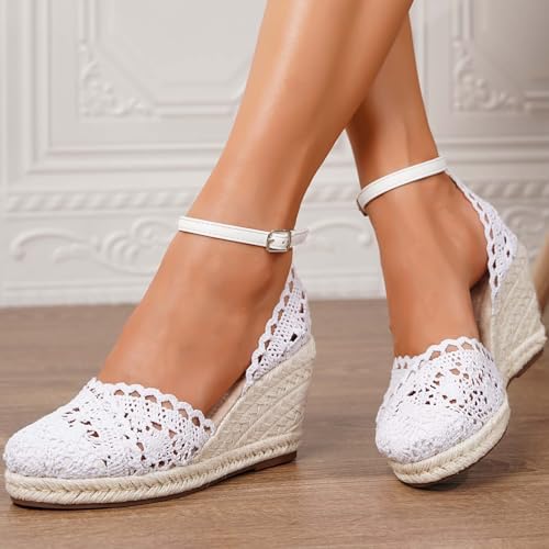 Espadrilles compensées élégantes pour vos vacances et soirées d'été