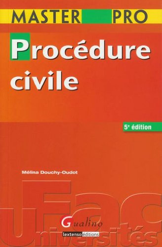 Master pro - Procédure civile