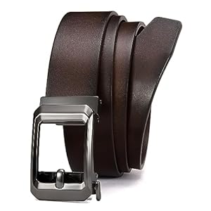 CHAOREN Ratchet Belt 1.5″ with Full Grain Leather – Fit Anywhere, Customize Anyhow (38mm)