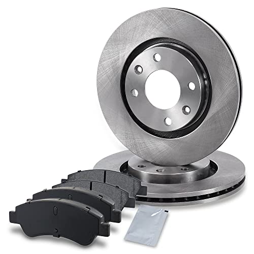 ATEC Germany Kit de freinage essieu avant y compris disques de frein Ø 266 mm ventilés + plaquettes de frein avant