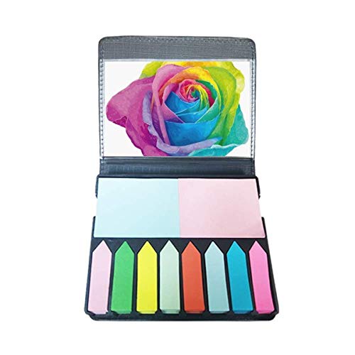 Notes autocollantes LGBT et marque-page floral pour sublimer vos carnets et livres de cours