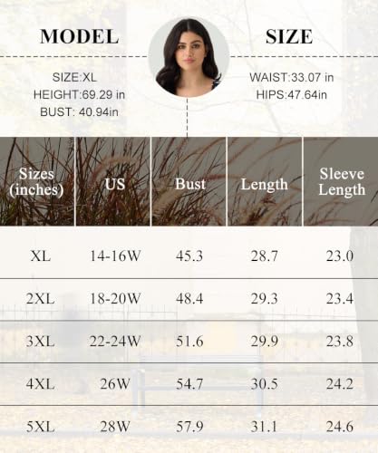 Image of CARCOS Plus Size Sweaters for Women Long Sleeve Pullover Sweaters Lapel Collared Vneck Knit Jumper Tops Fall Winter XL-5XL