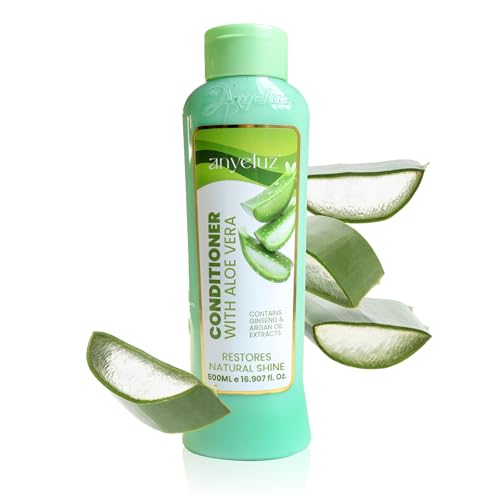 ANYELUZ Aloe Vera Argan Oil Conditioner, Moisture-Rich and Lightweight Nourishing
