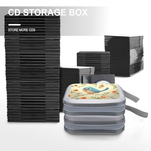 Funda para CD de plástico duro que soluciona el desorden de tus discos en casa 7
