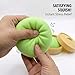 Dumpling Squishy Mystery Box Realistic Dumpling Squishy with Steamer Basket, Sensory Fidget for Adults & Teens, Big Stress Relief Ball, Easter Basket Stuffers & Sensory Gift (Green)