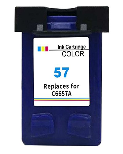 57 Reemplazo Tinta para HP 57 Tricolor para HP Photosmart 7350 7960V 7600 7960W 7960GPDeskjet Officejet - Tres Colores Alta Capacidad