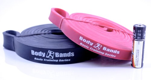 Body Bands Resistance Band Training Set #1 (Set of 2 Bands)