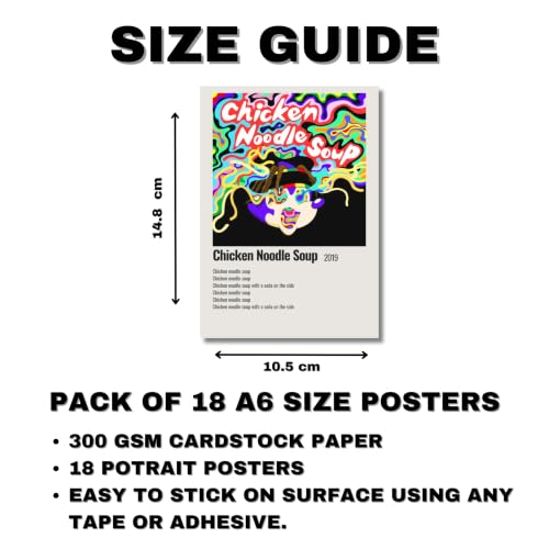 Image of Bangtan Posters | Bangtan Song Posters Pack of 18 (14.8 x 10.5 cm) 300 GSM | Minimalist Poster Set | Aesthetic Room Decor | Pinterest Wall Posters | Aesthetic Wall Collage Kit | Bangtan Photocards |