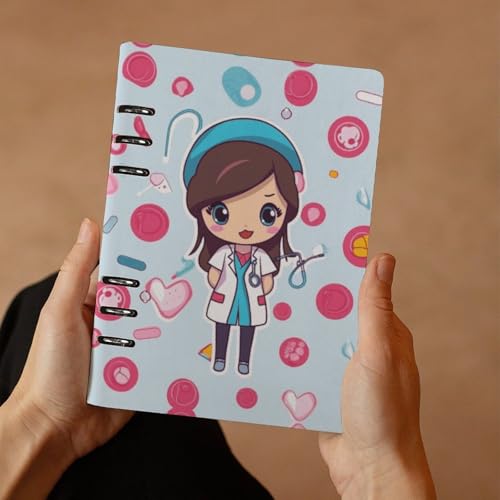 Cuaderno A5 de hojas sueltas para organizar apuntes sin perder hojas 7