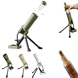 OKESYO Bieröffner Mörser, 51mm Bierflaschen mit Druckmechanismus, Freihändiger...