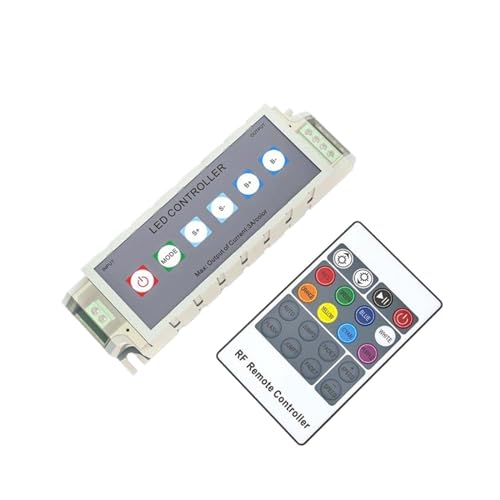 Controlador LED RGB de 20 teclas ideal para iluminar el salón y ajustar el brillo de noche