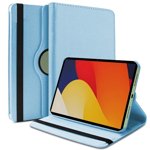 Image of TGK 360 Degree Rotating Flip Cover Case for Moto Pad 60 Pro 12.7 inch 2025 Release Tablet (Sky Blue)