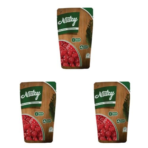 Image of Nutzy Premium Dried Fruits (Cherry, 200g) (Pack of 3)