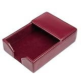 Burgundy Blue Bonded Leather 4