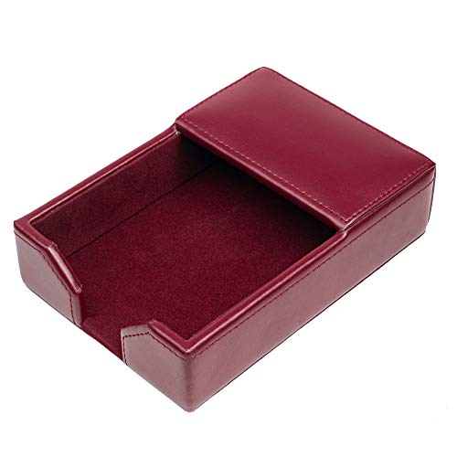 Burgundy Blue Bonded Leather 4