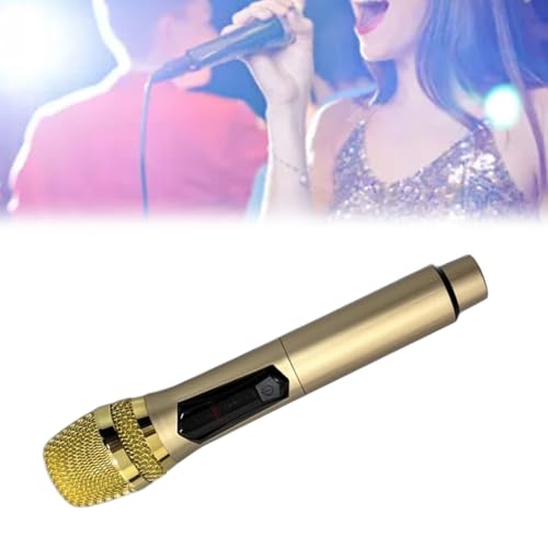 Micro sans fil portable doré Ejoyous ABS LED pour événement extérieur