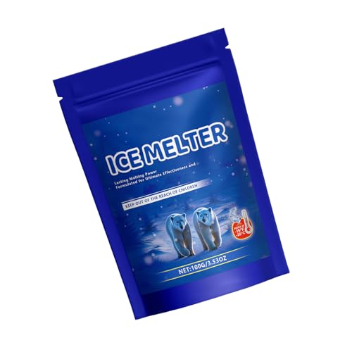 Derretidor de hielo y nieve a base de sales de acción rápida para calzadas, aceras y hormigón, cloruro de sodio