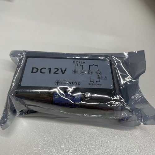 VOKTTA Digital Timer Relais Modul DC 12V 20A Zeitschaltuhr Relais Zyklisches Zeitverzögerungsrelais mit LCD Dual Display