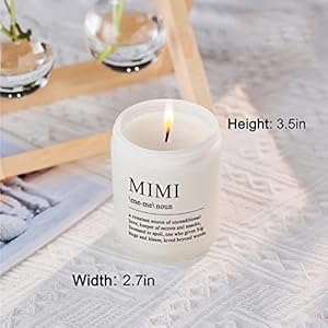 Mimigiftsfunnymimibirthdaygiftmothersdaygiftsformimigrandmagrandmothermimidefinitioncandle Urban Country Home Decor Mimi gifts funny mimi birthday gift mothers day gifts for mimi grandma grandmother mimi definition candle urban country home decor