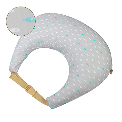 Ylucky Multifunctional Nursing Pillow For Breastfeeding Bottle Feeding With Removable Cotton Cover Adjustable Waist Support Mom Hands Free #TOP2